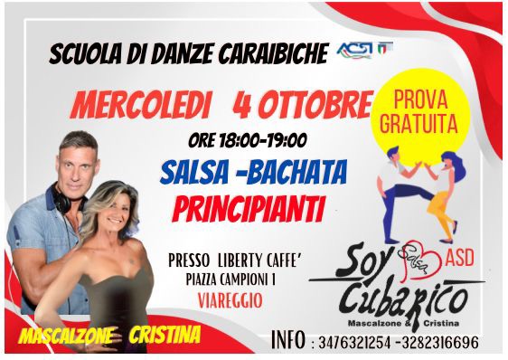 Nuovo corso principianti salsa e bachata