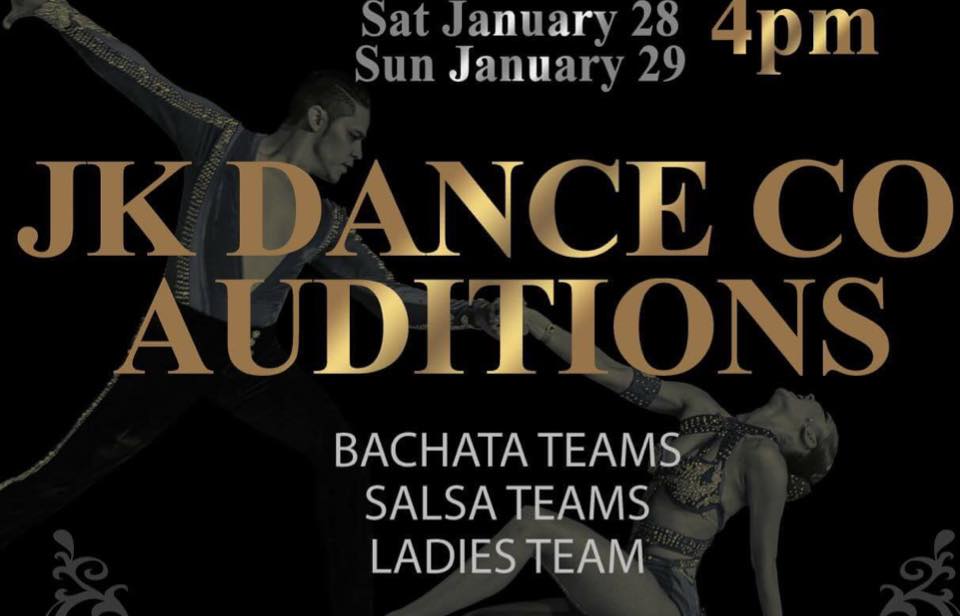Free Bachata Salsa Teams Auditions JK DANCE CO
