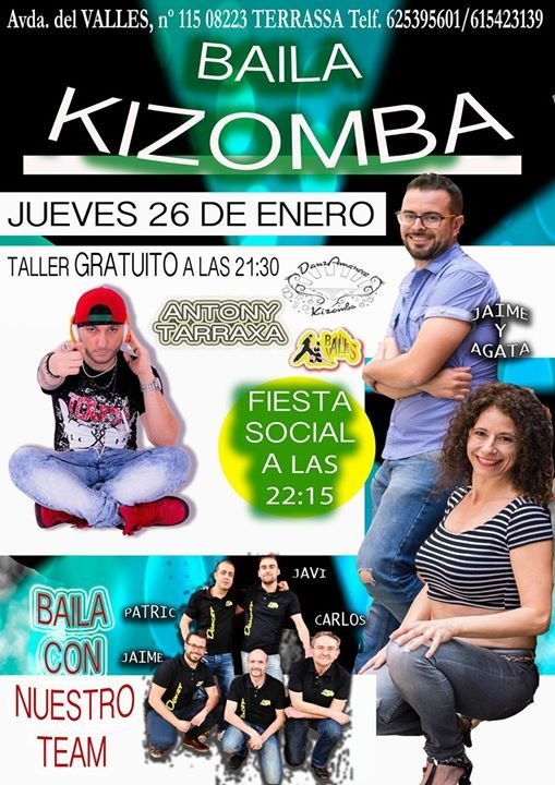 Jueves kizomberos
