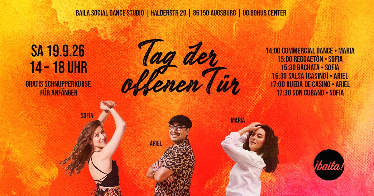 Tag der offenen Tür • Tanzstudio Baila