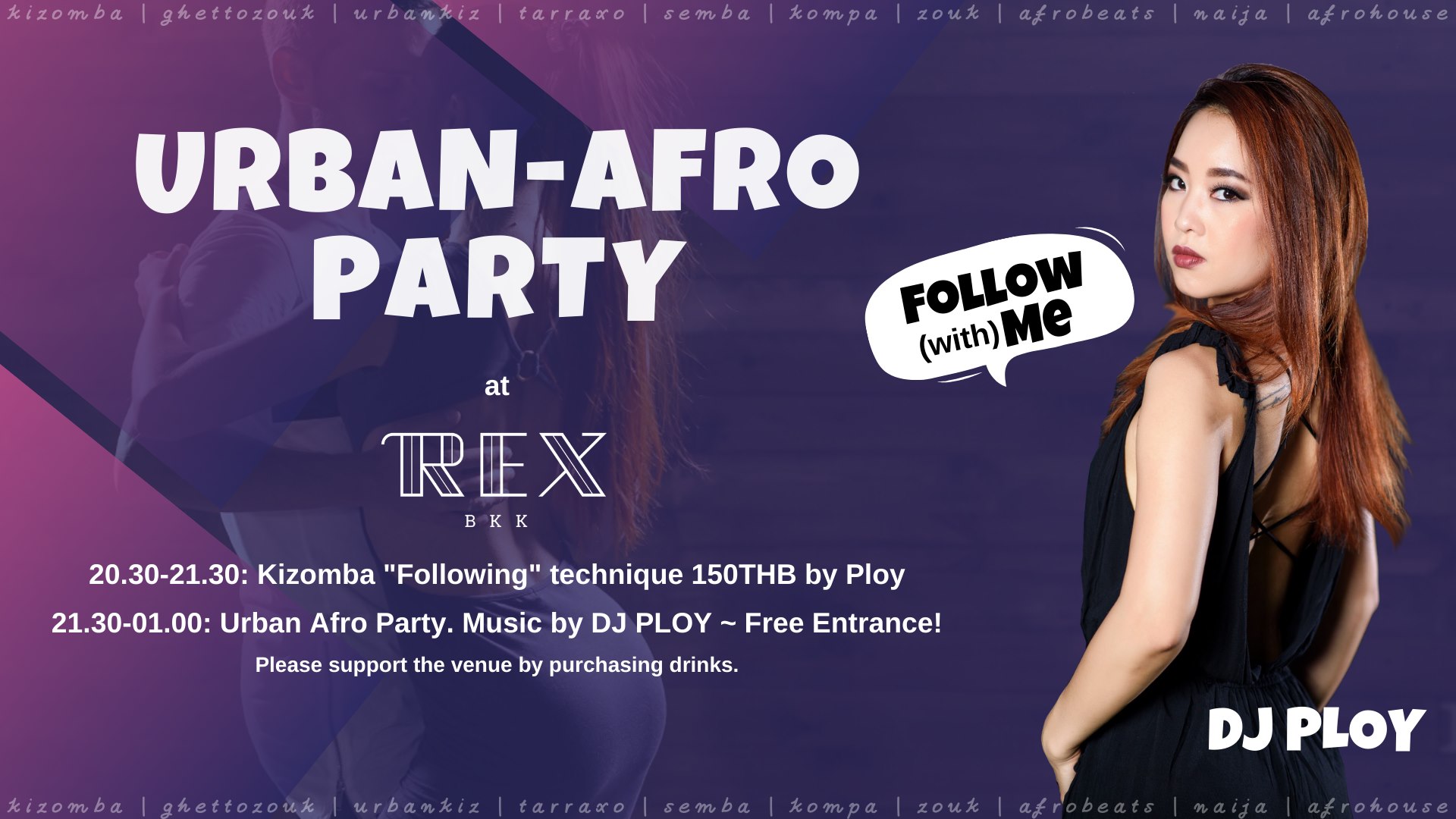 Urban-Afro Party with DJ PLOY