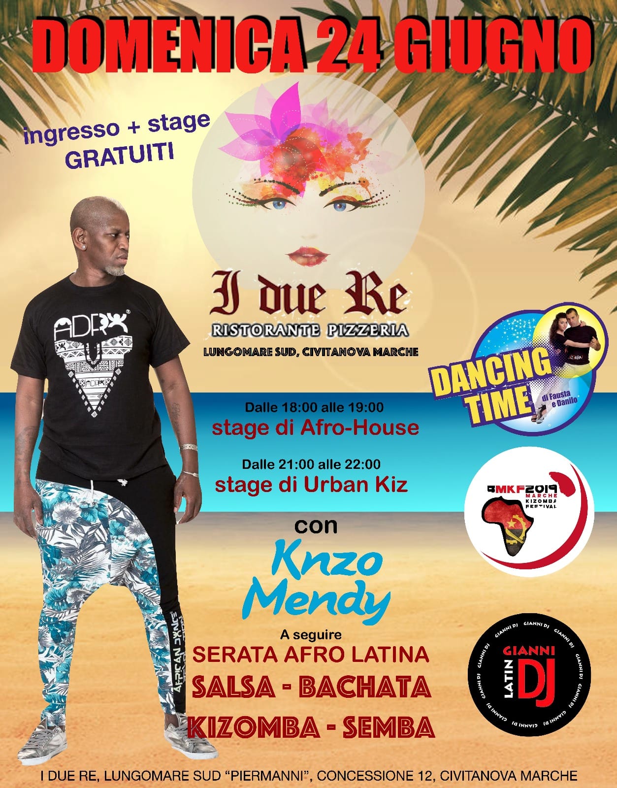 Pomeriggio Sera Afro Latino