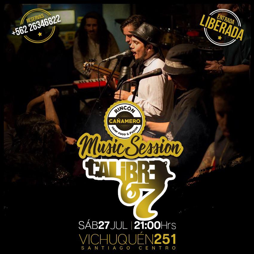 Calibre67 gratis en el Rincon Cañamero music session Al Sobre!