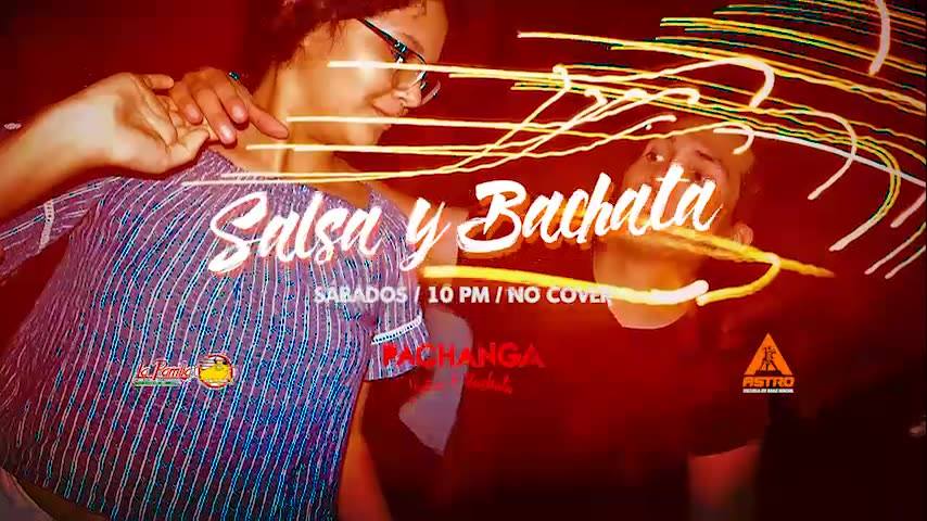 ¡RED PARTY en la Pachanga Social: Salsa y Bachata! ¡No cover!