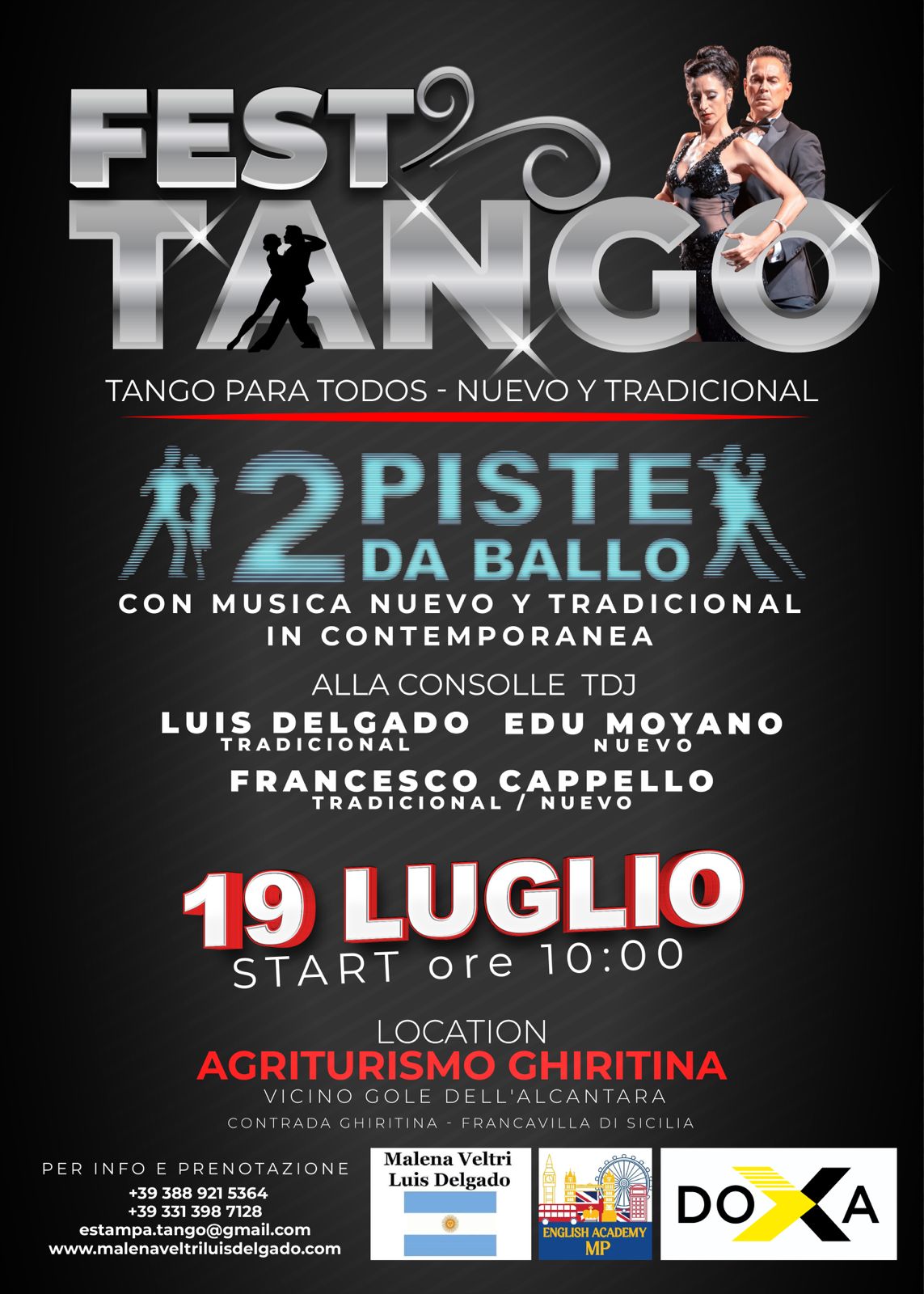 FESTANGO TANGO PARA TODOS - TRADICIONAL Y NUEVO!