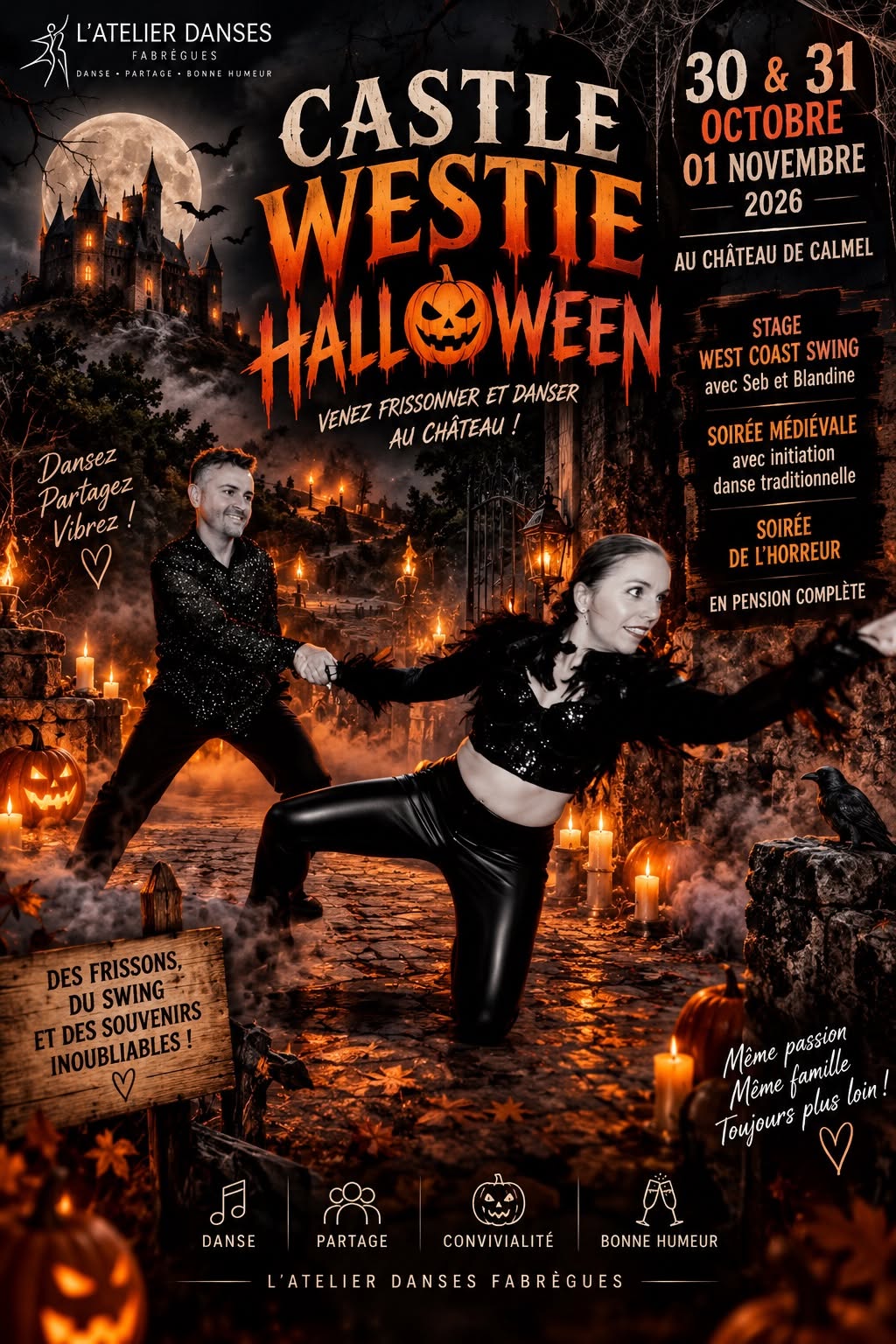 Castle Westie Halloween