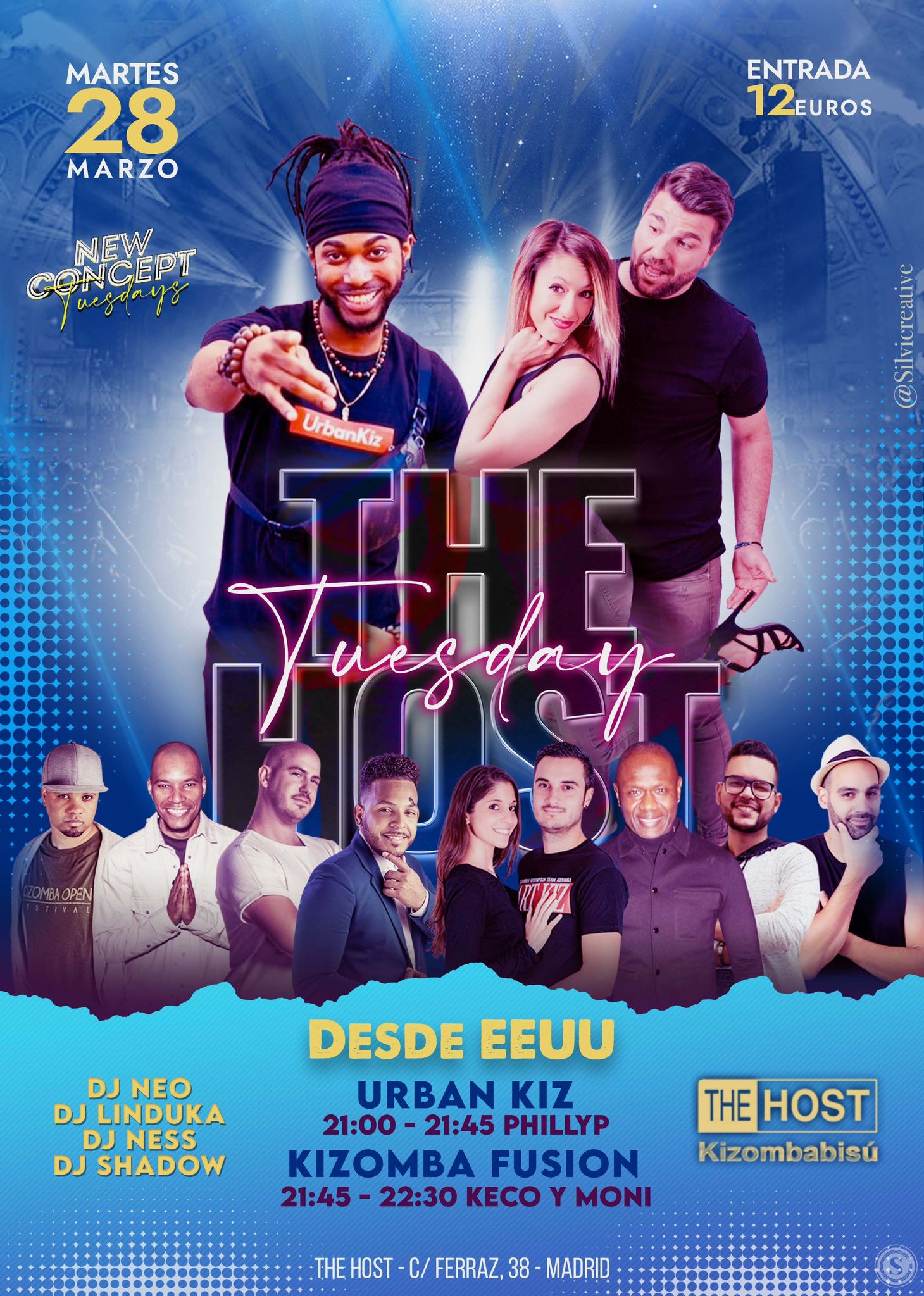★Kizomba Tuesday 28 de marzo 2023 ★ The Host ★
