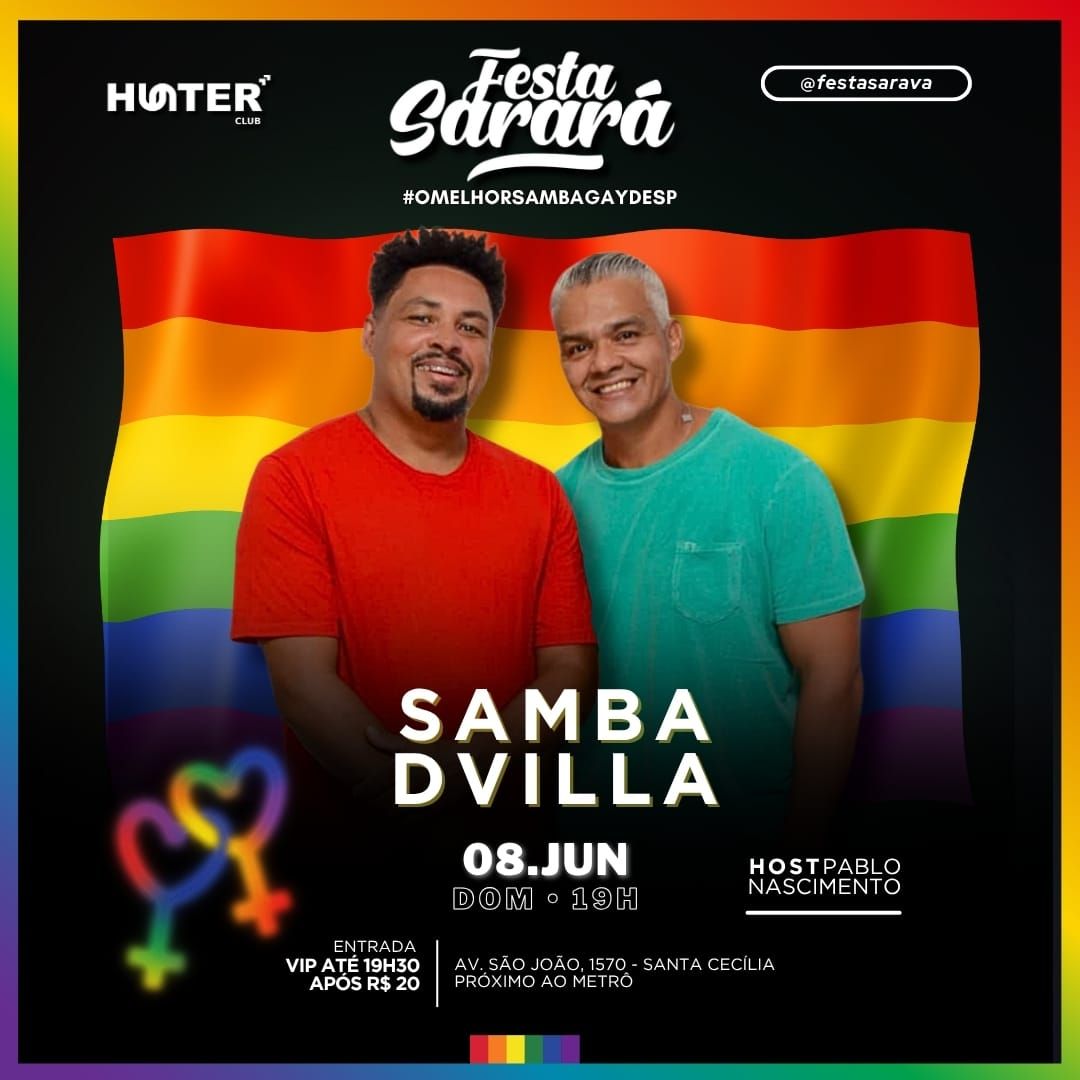 FESTA SARAVÁ significa = Seja bem vindo.