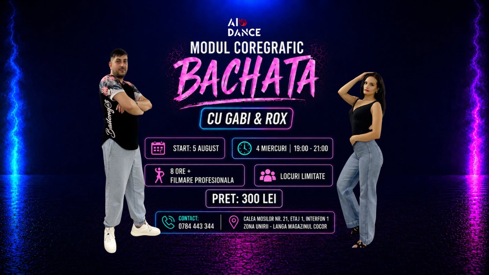 🔥 MODUL COREGRAFIC BACHATA cu Gabi & Rox 🔥