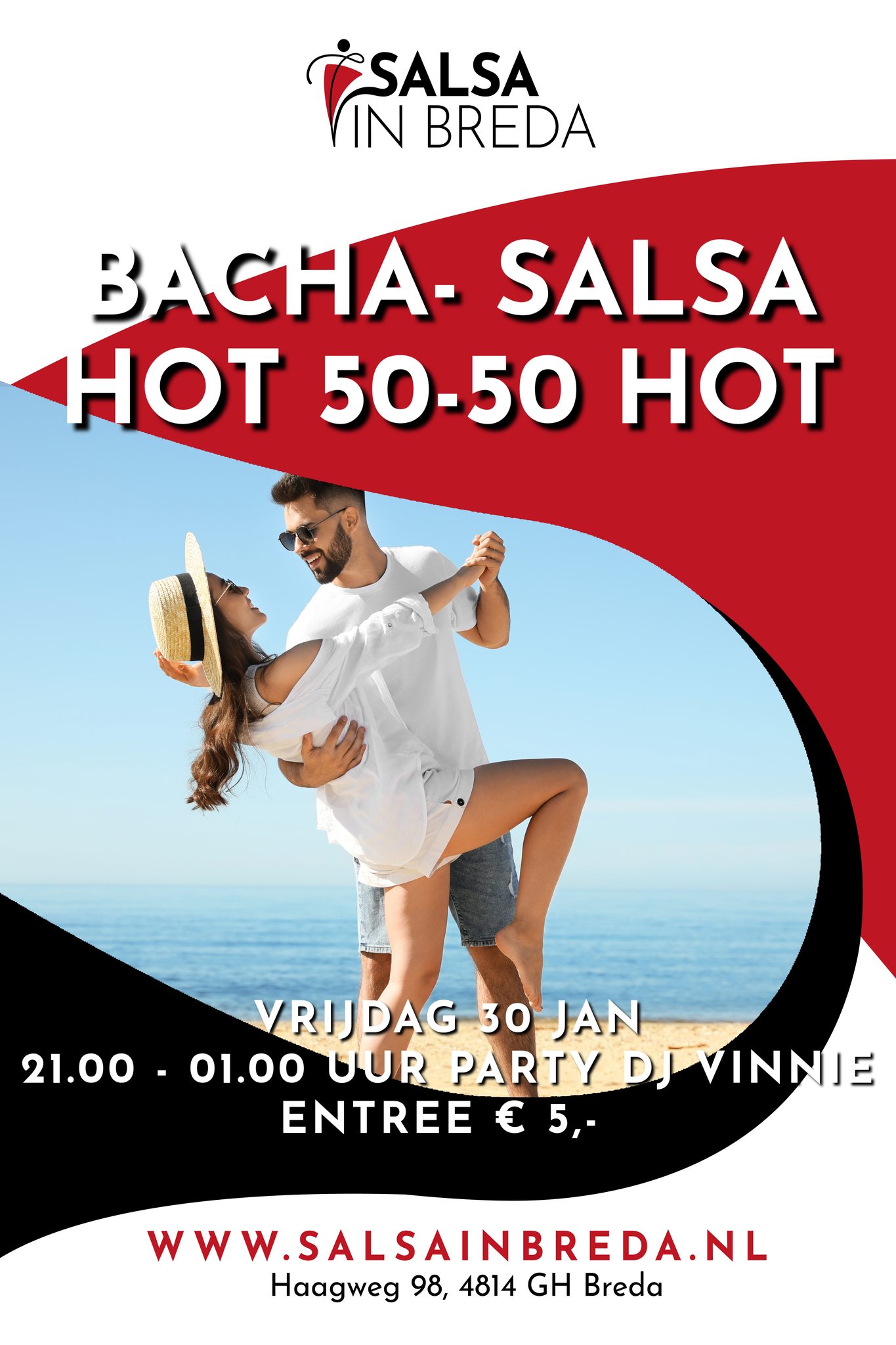 BACHA-SALSA 50-50 Dansschool Salsa in Breda