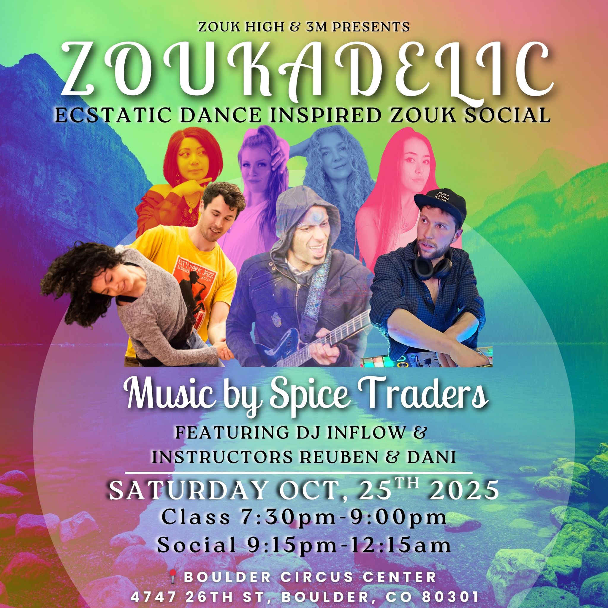 ZOUKADELIC: an Ecstatic Dance Inspired Zouk Night
