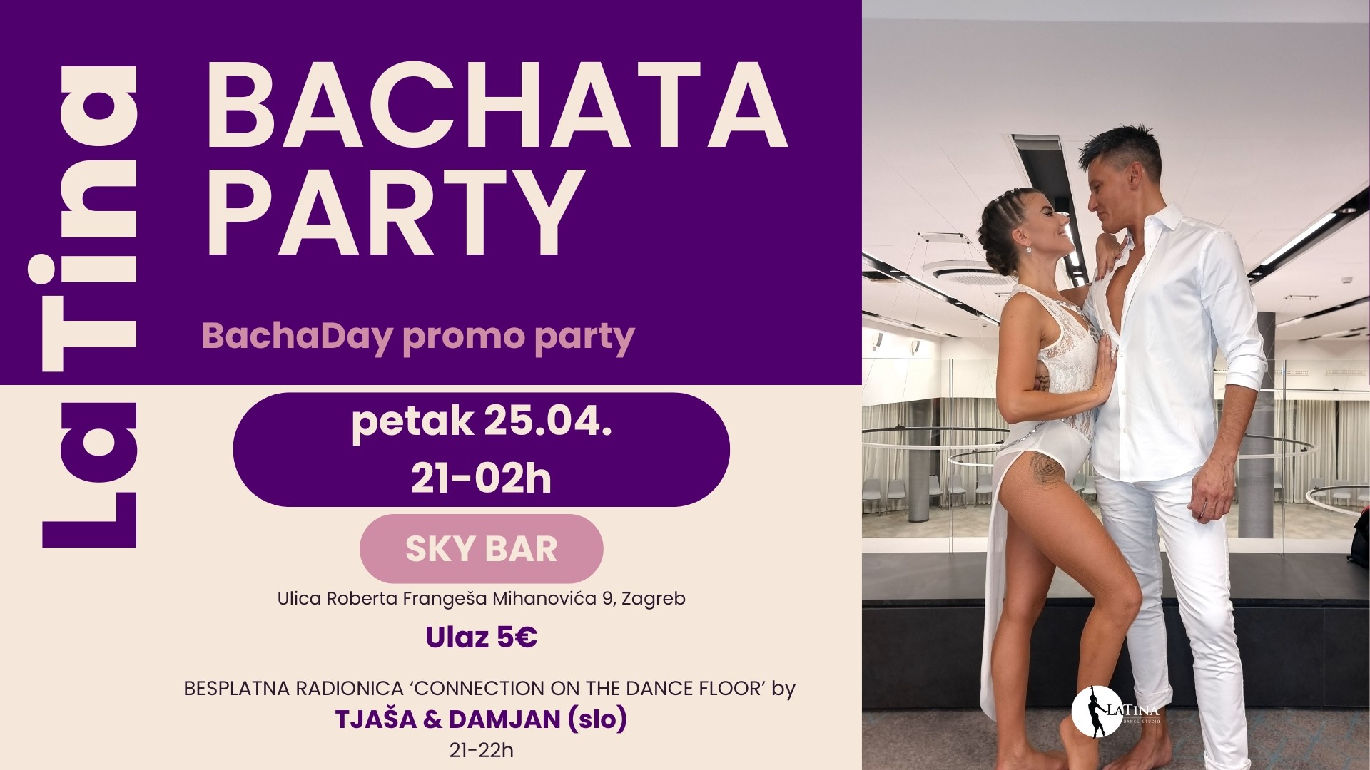 💫 Novi LaTina Bachata Party @ Sky Bar 💫