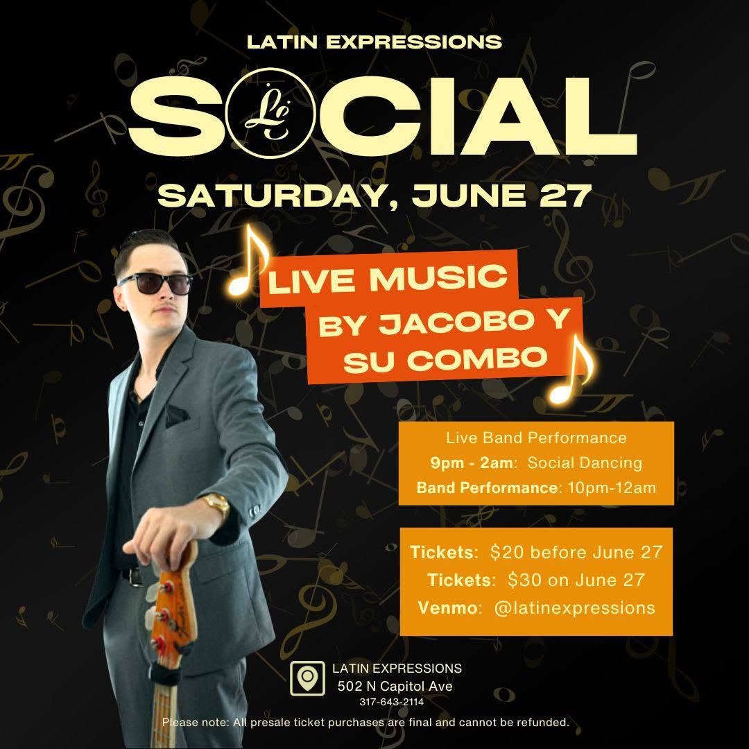 LE Social - Live Music by Jacobo Y Su Combo!! π΅π€πΊ
