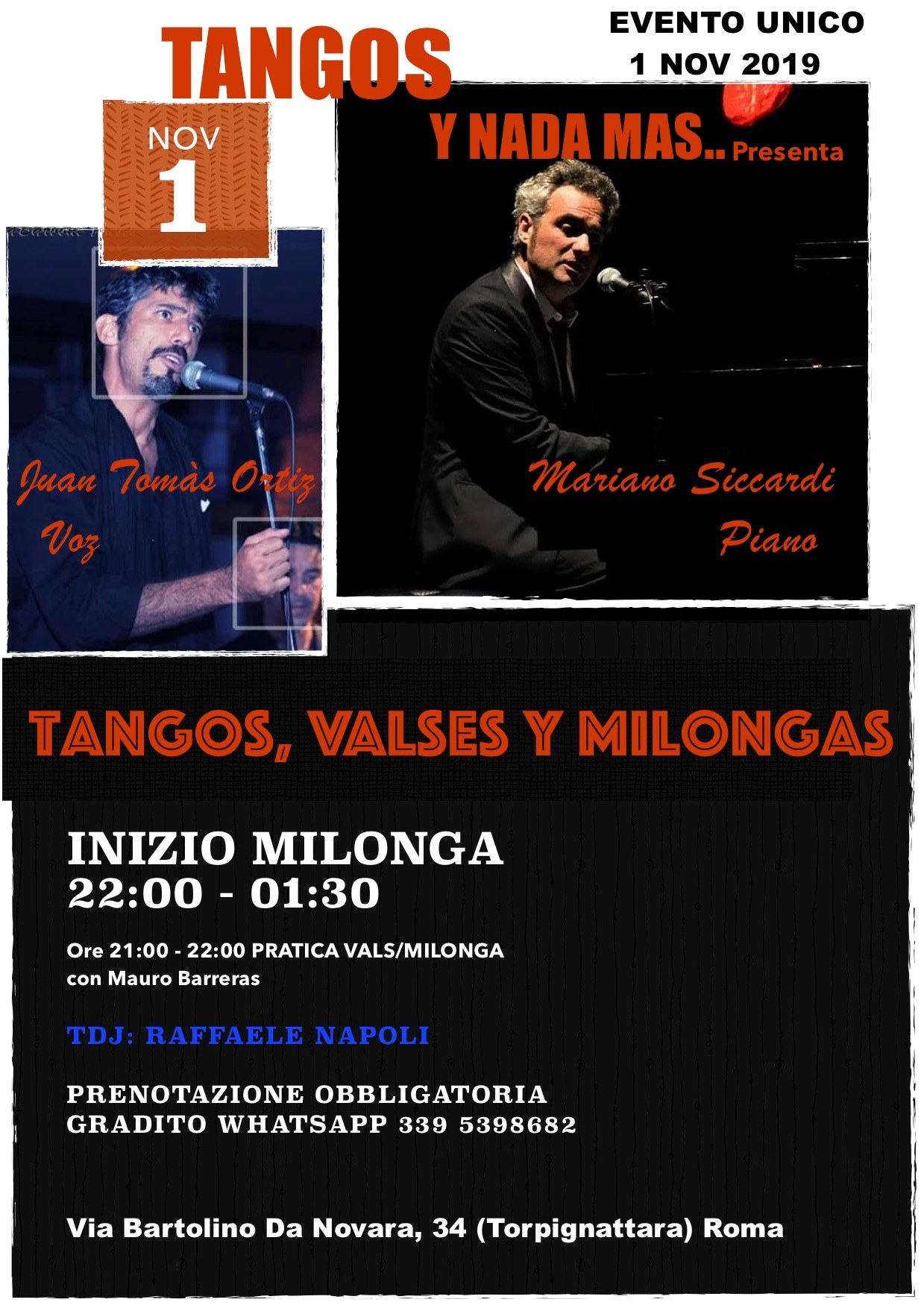 Tango y nada más