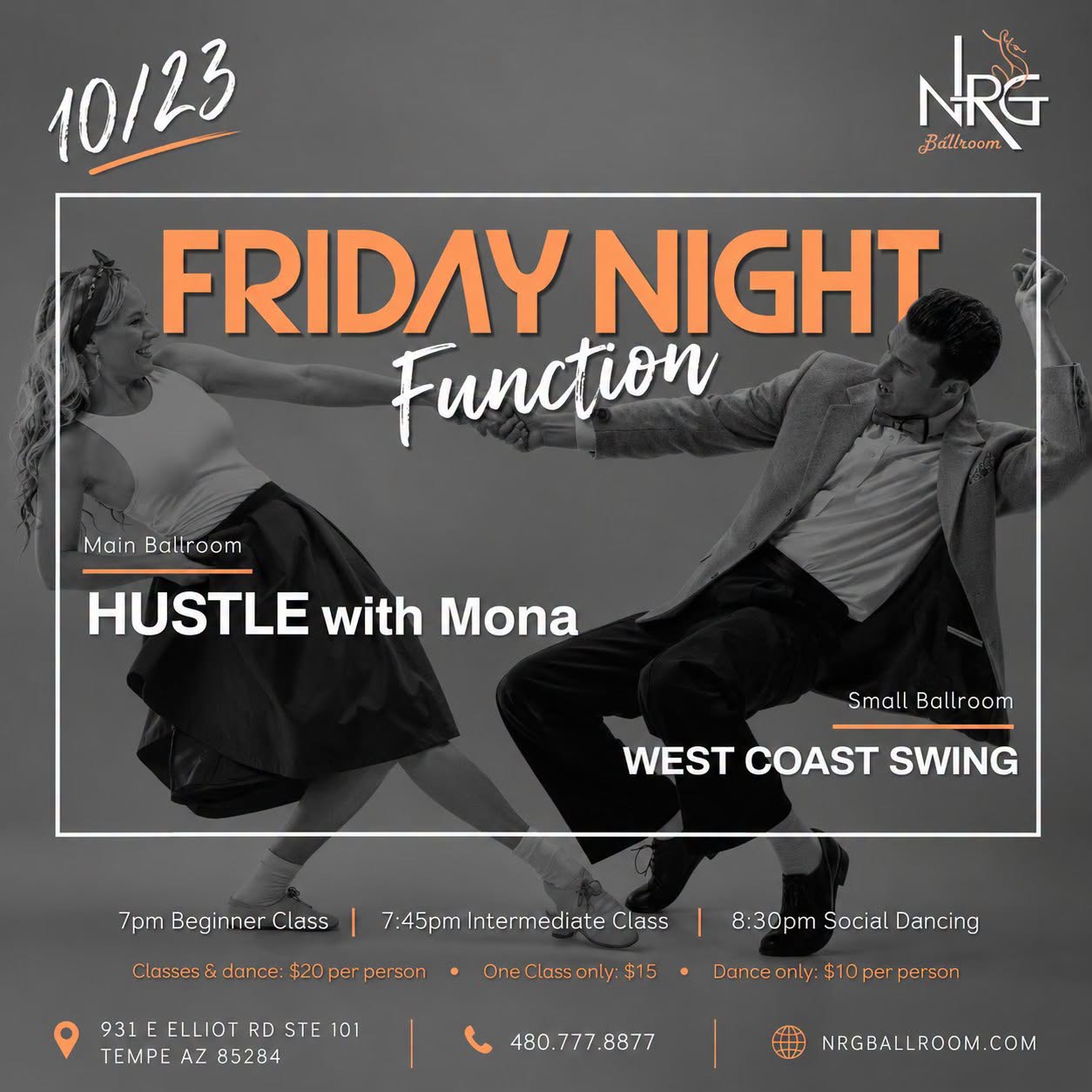 Friday Night Function: HUSTLE & WCS