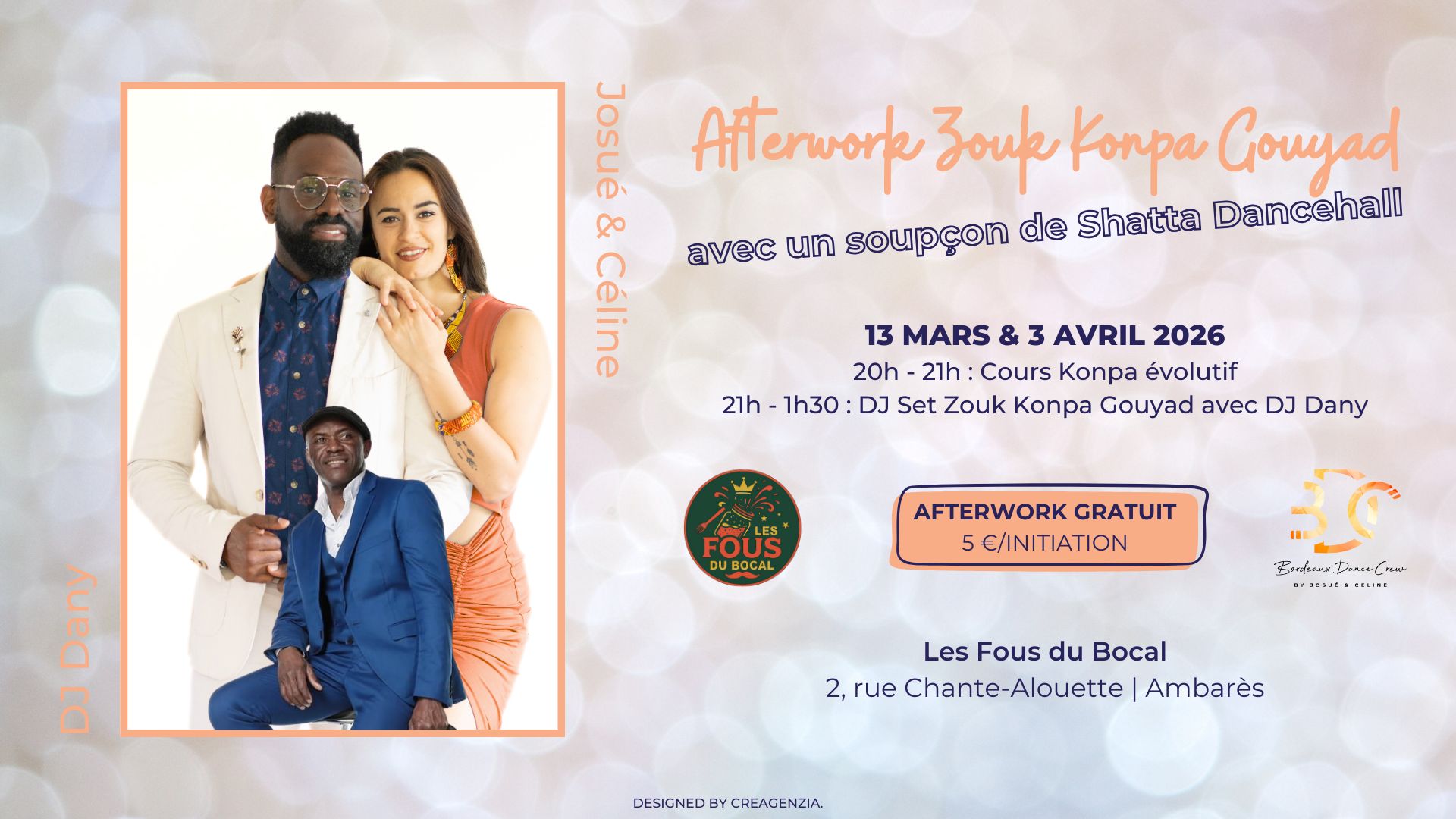 Afterwork Konpa, Zouk, Gouyad avec soupçon de Shatta