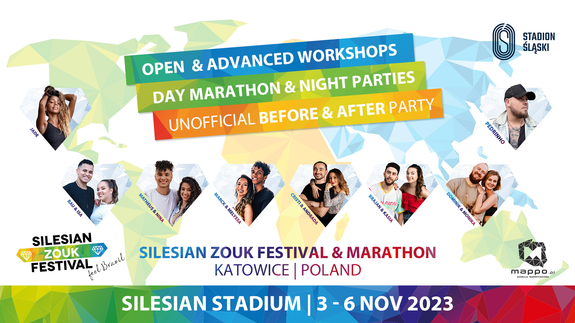 Silesian Zouk Festival & Marathon 2023 - Katowice Poland November