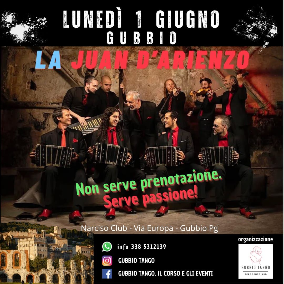 Milonga Gubbio Tango con LA JUAN D'ARIENZO ORQUESTA