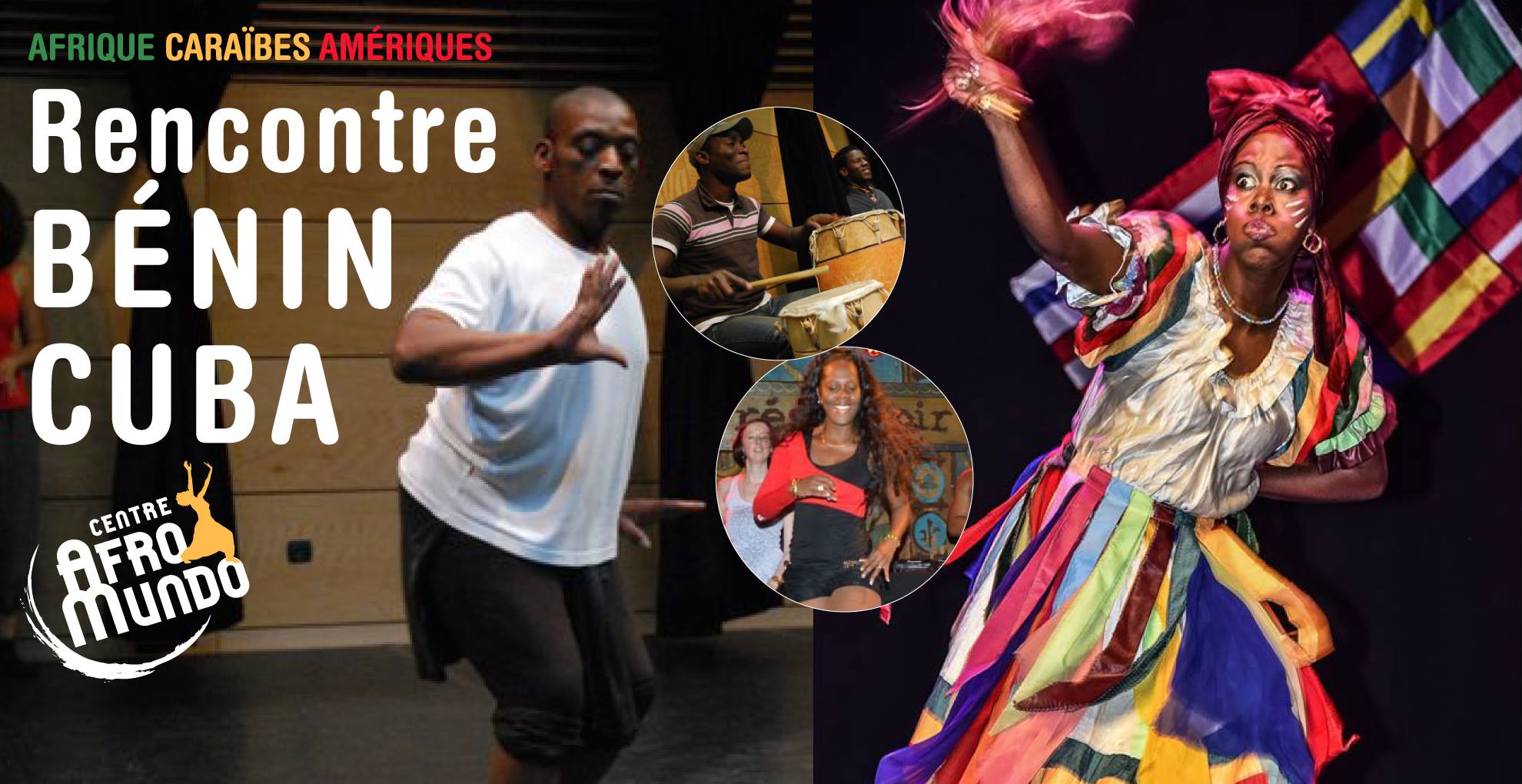 Rencontre Cuba-Bénin : Stage Yoruba - Afro-contemporain - Salsa - Salsa con Afro