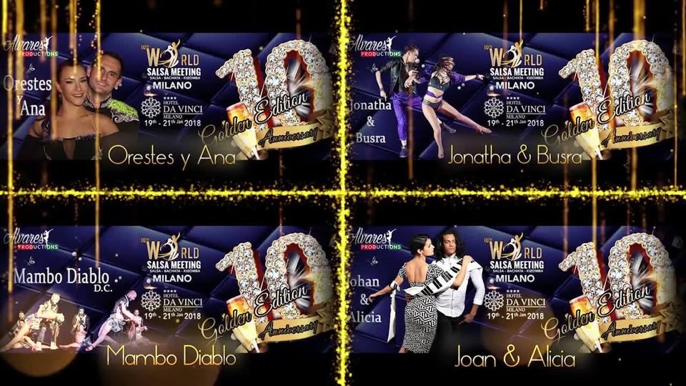 10th World Salsa Meeting - Official Event