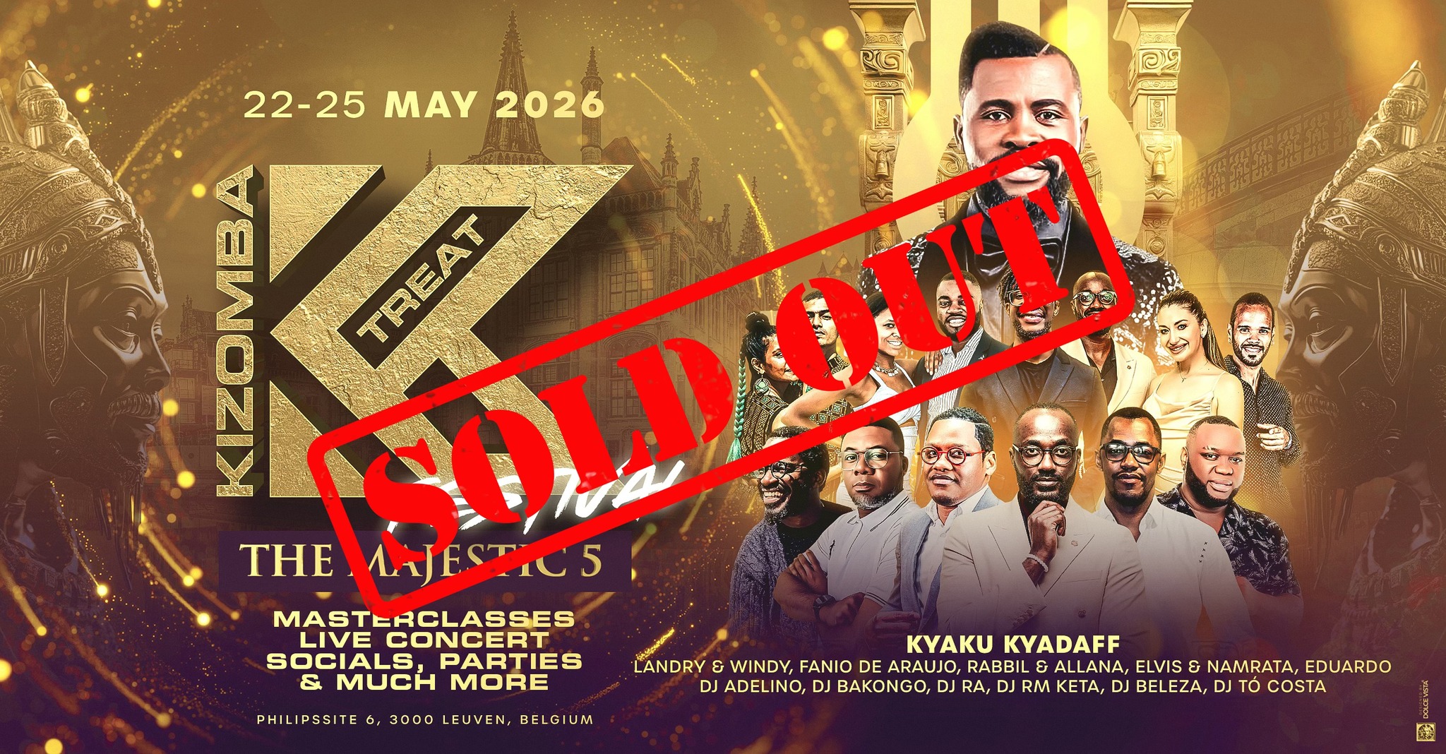 Kizomba Treat Festival - 5th Edition "The Majestic 5" SOLD OUT!