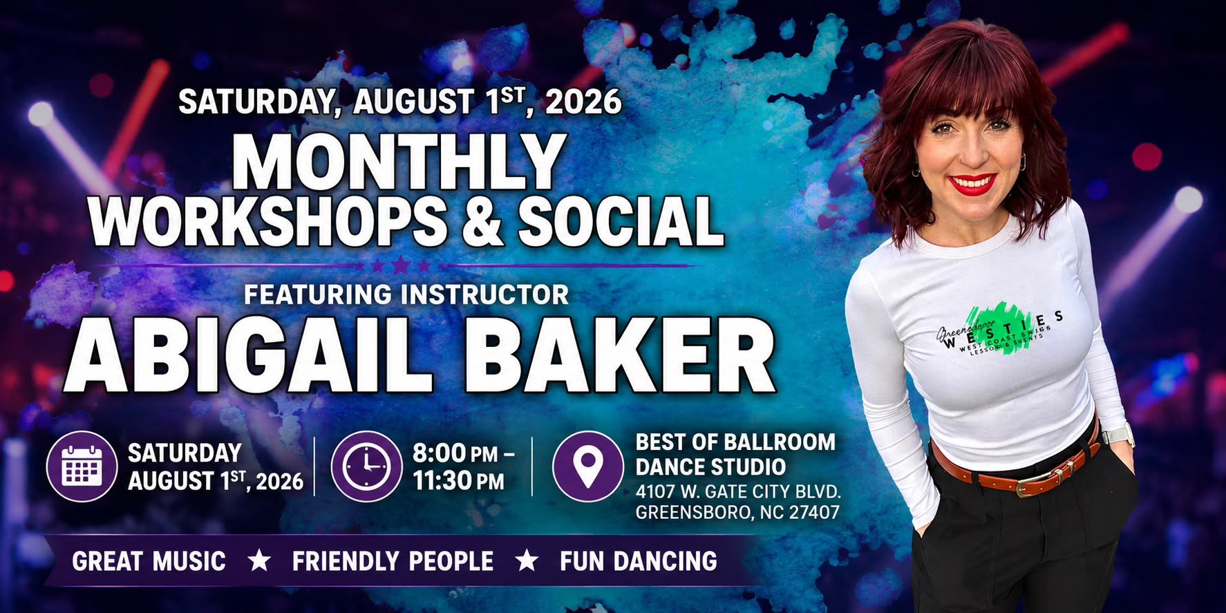Greensboro Westies Monthly Workshop & Social with Abigail Baker