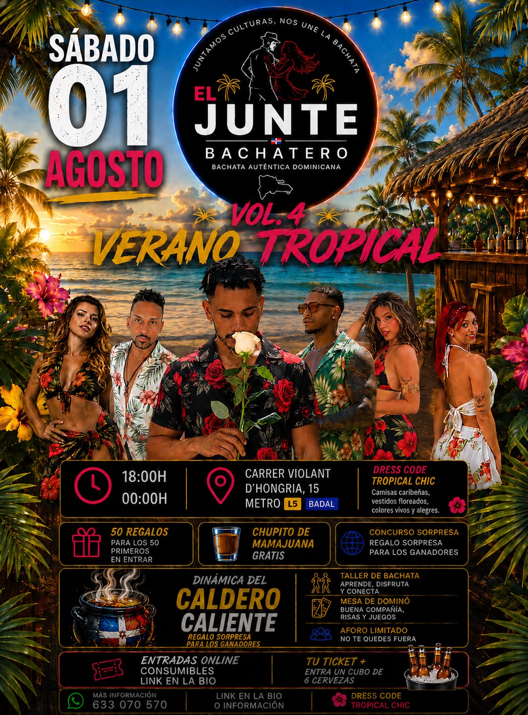 El junte bachatero Vol 4