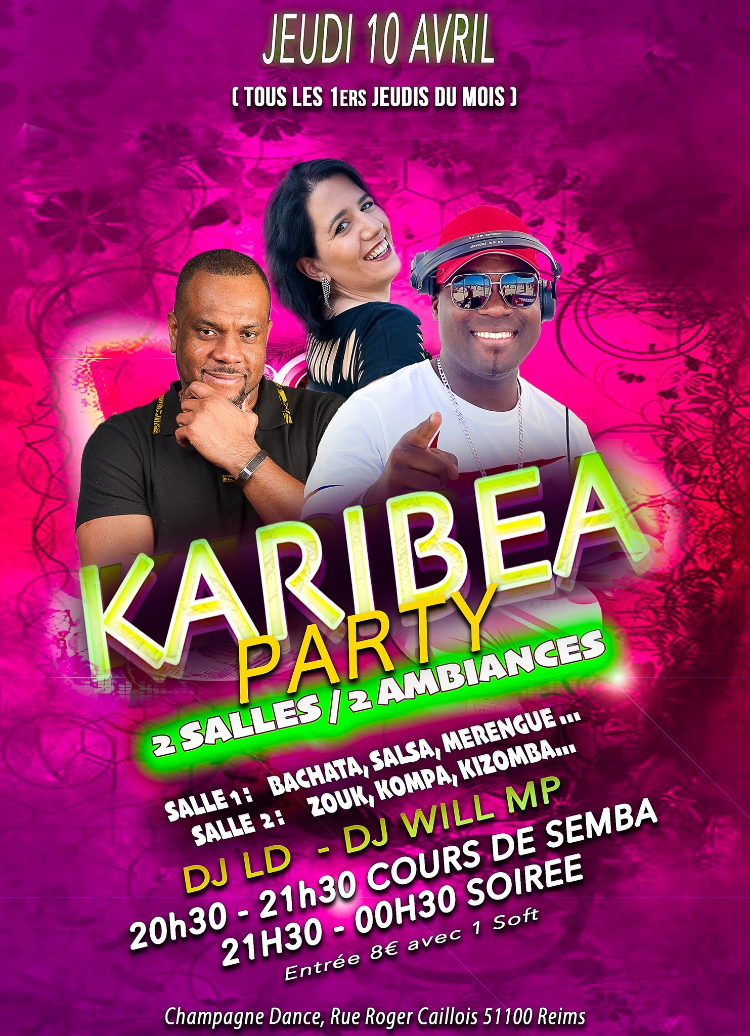 KARIBEA PARTY REIMS (mensuelle)