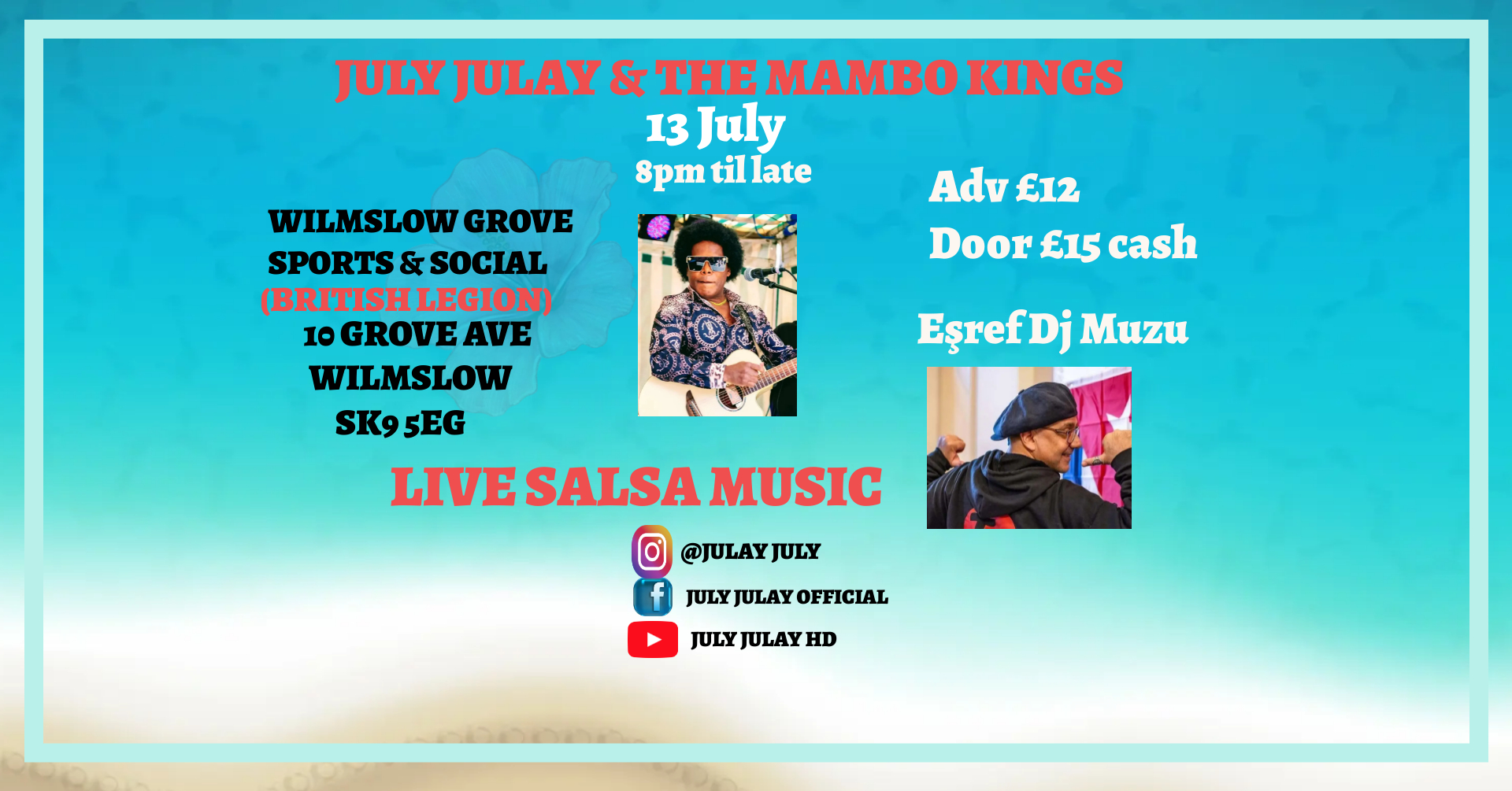 LIVE - SALSA - BACHATA - BAND