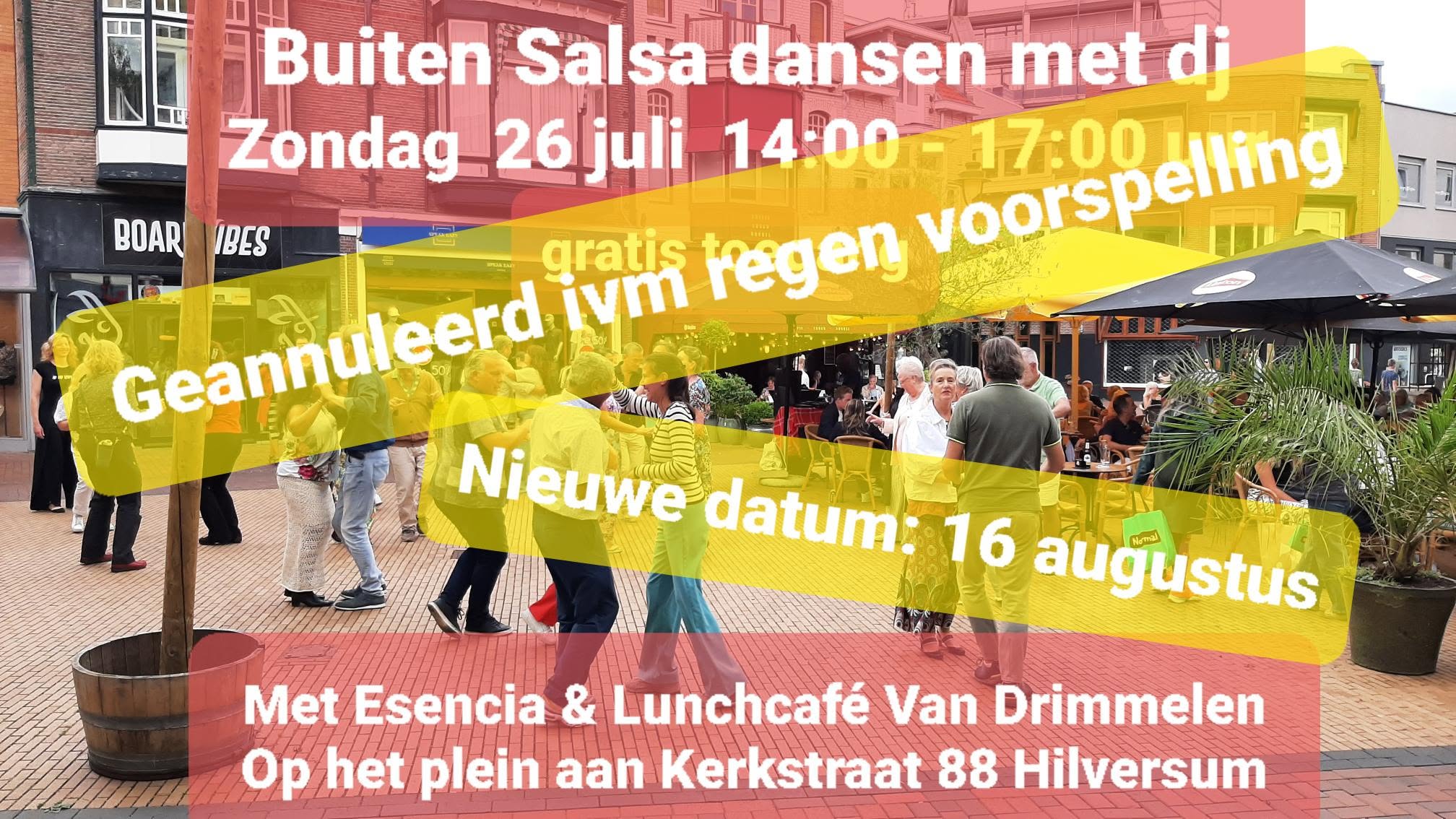 ☀️ Buiten dansen op het plein! ☀️