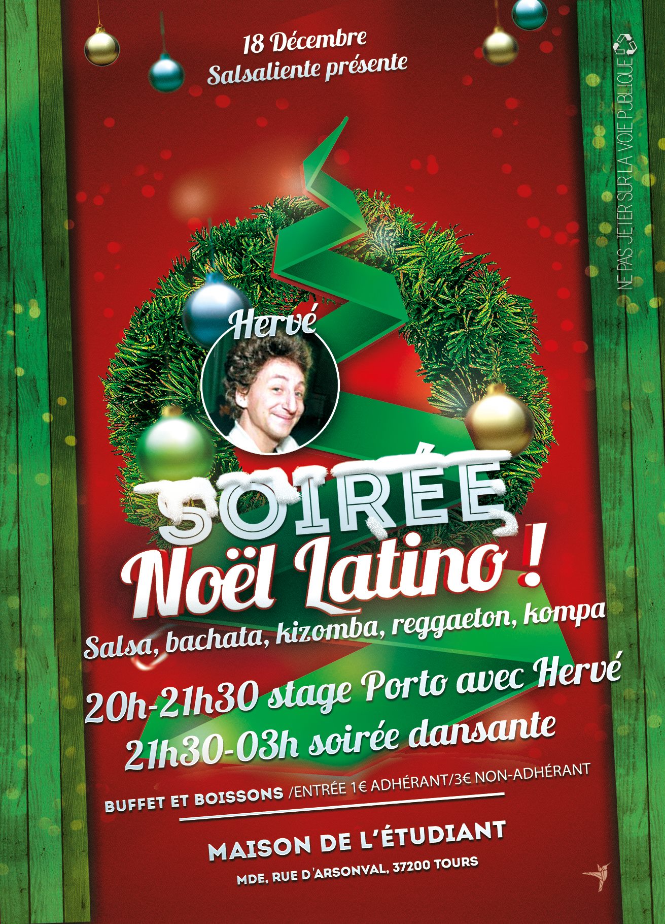 "STAGE de NOEL+ BUFFET DANSANT"