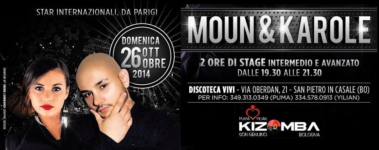 MOUN & KAROLE IN STAGE E SERATA AL VIVI