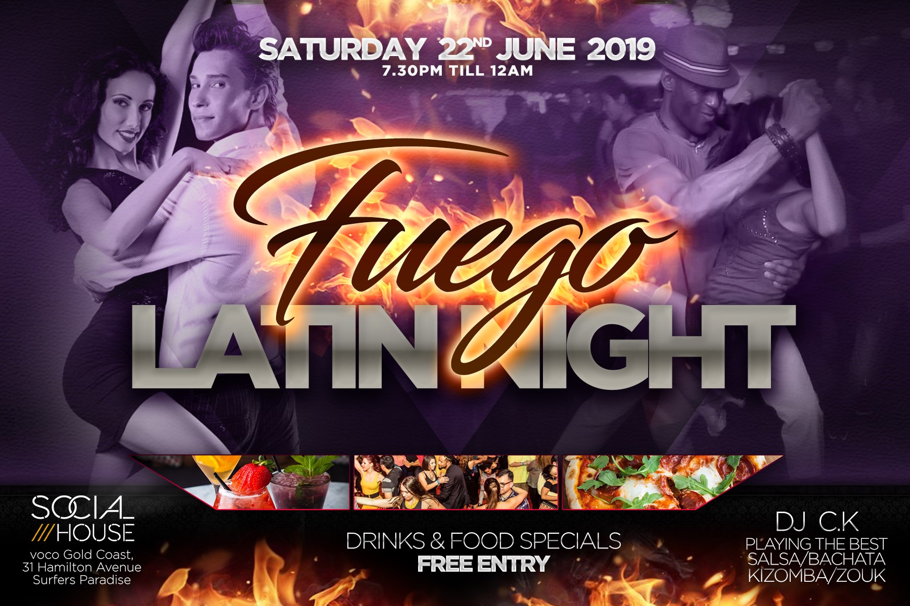 Fuego Latin Night at Social House