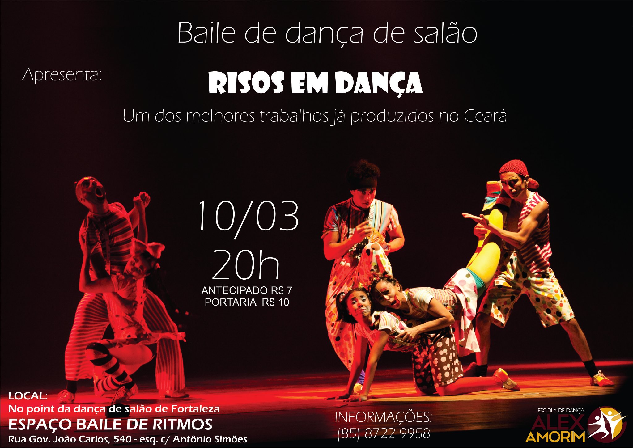 Baile Risos em Dança