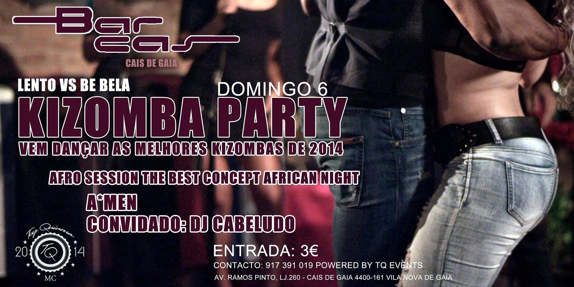 KIZOMBA PARTY *LENTO VS BE BELA REMIX - DOM 6 - BARCAS CAIS DE GAIA △ AFRO SESSION BY TOY QUIUMA △