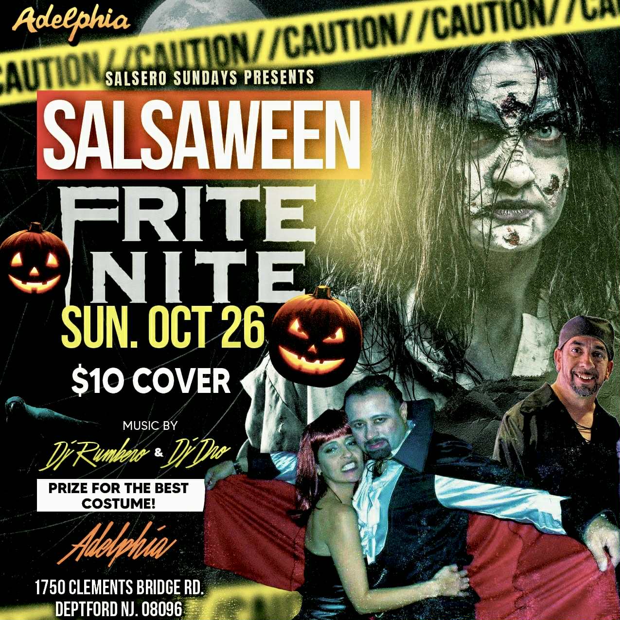 SALSAWEEN "Frite Nite" @ Salsero Sundays at Adelphia