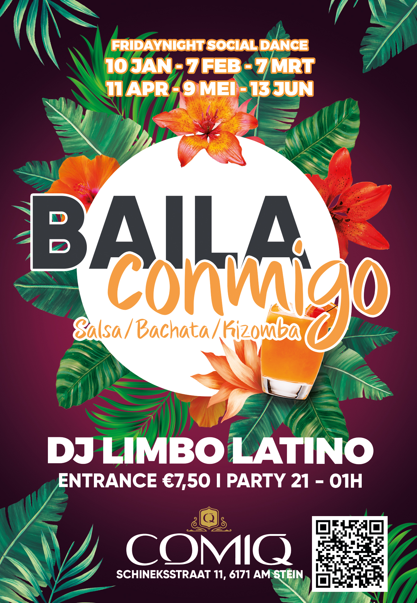 Baila Conmigo ★ Lets dance Bachata - Salsa - Kizomba !