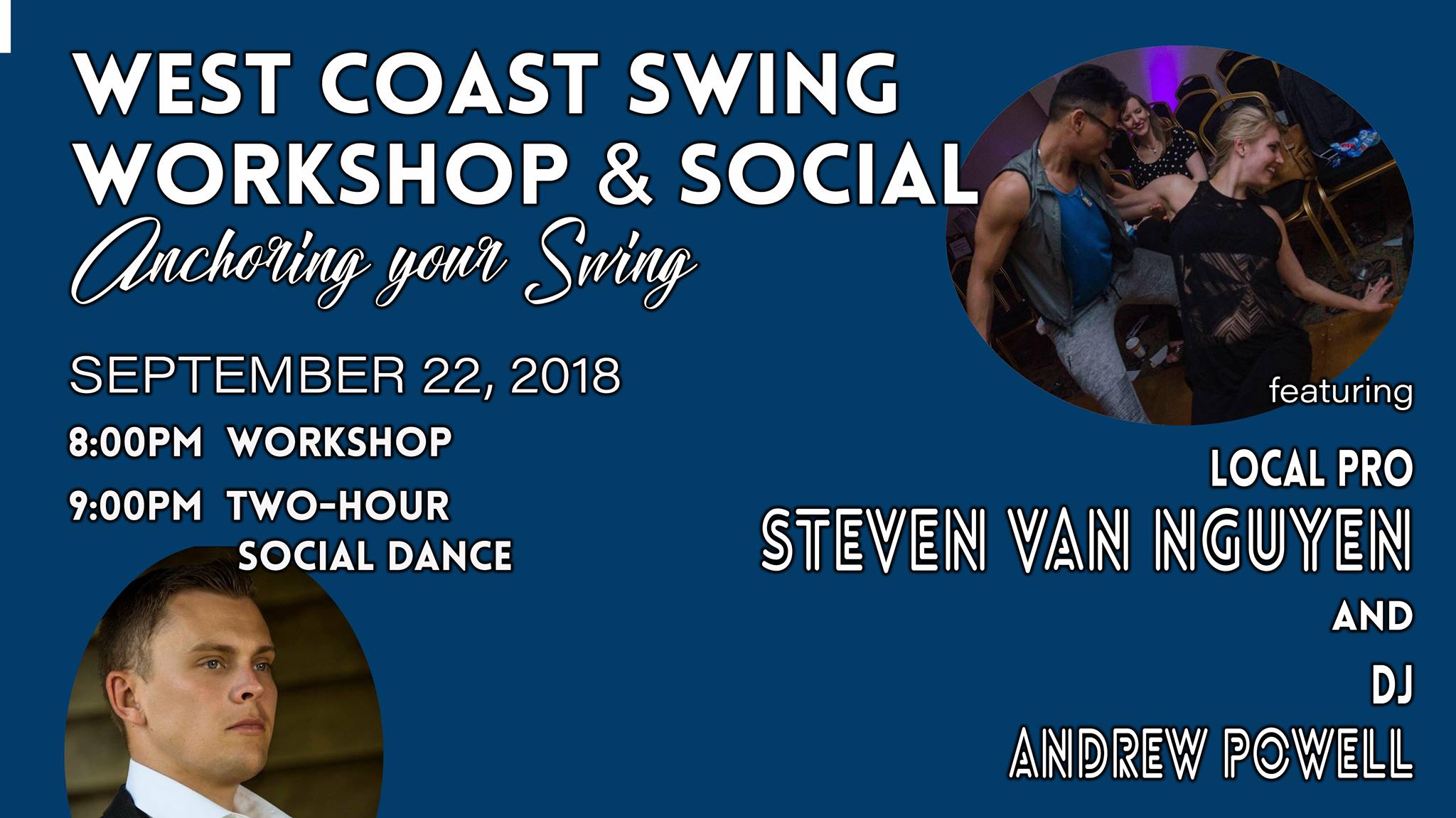 West Coast Swing Workshop & Social: Anchoring your Swing