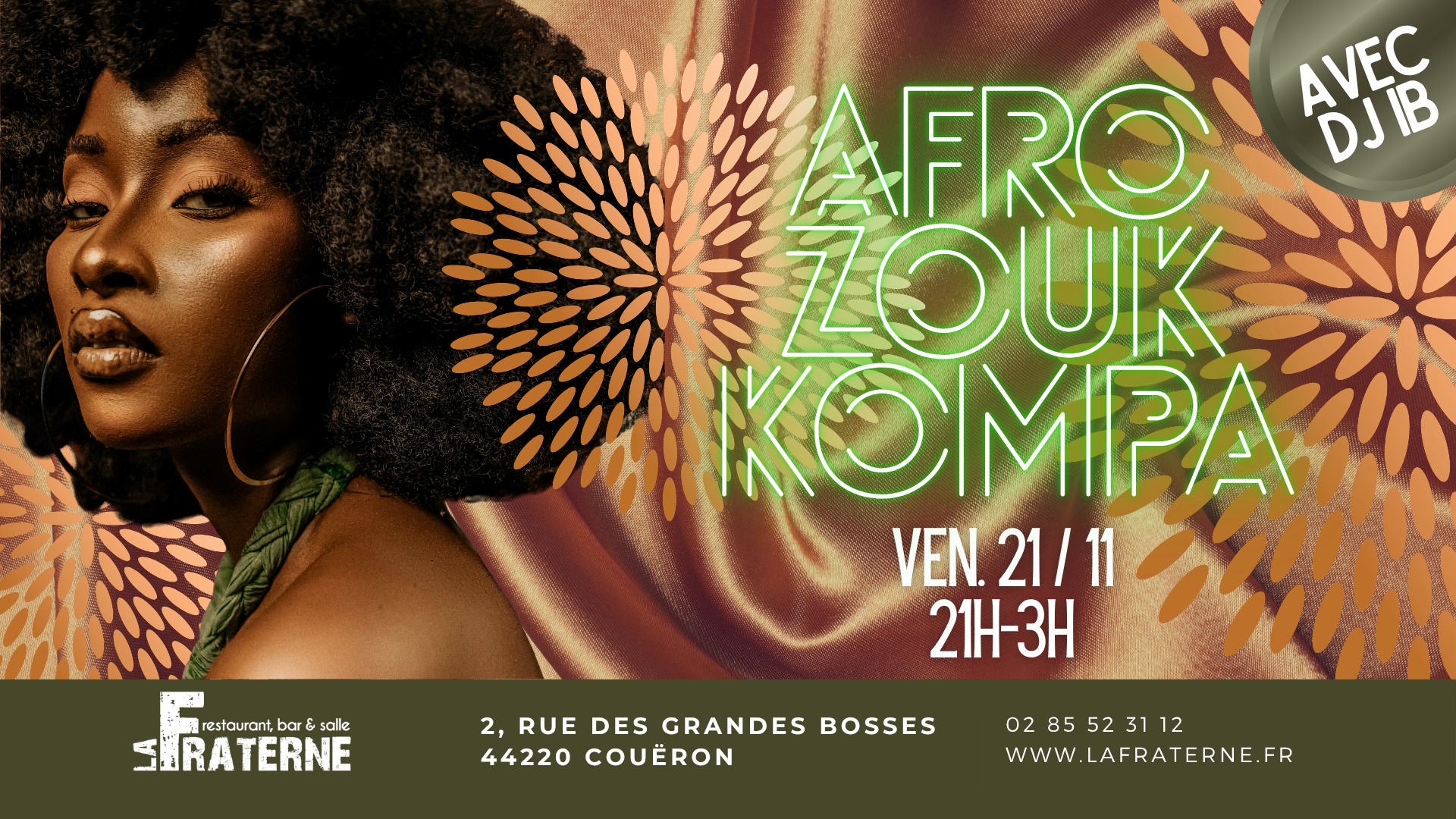 AFRO ZOUK KOMPA avec DJ IB !