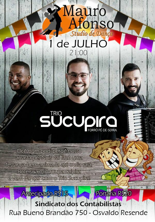 Festa Junina com Trio Sucupira