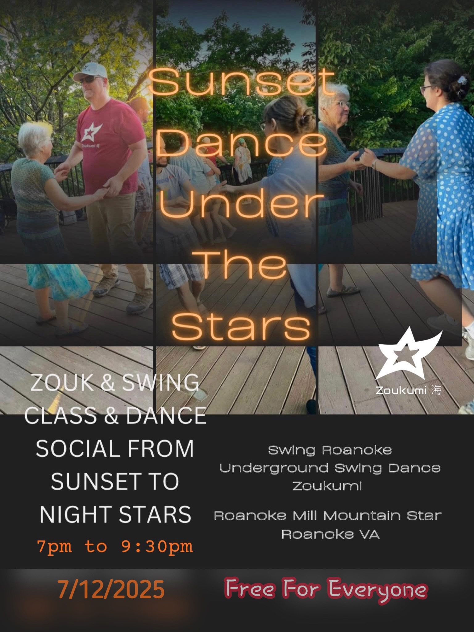 Sunset Dance Under The Stars