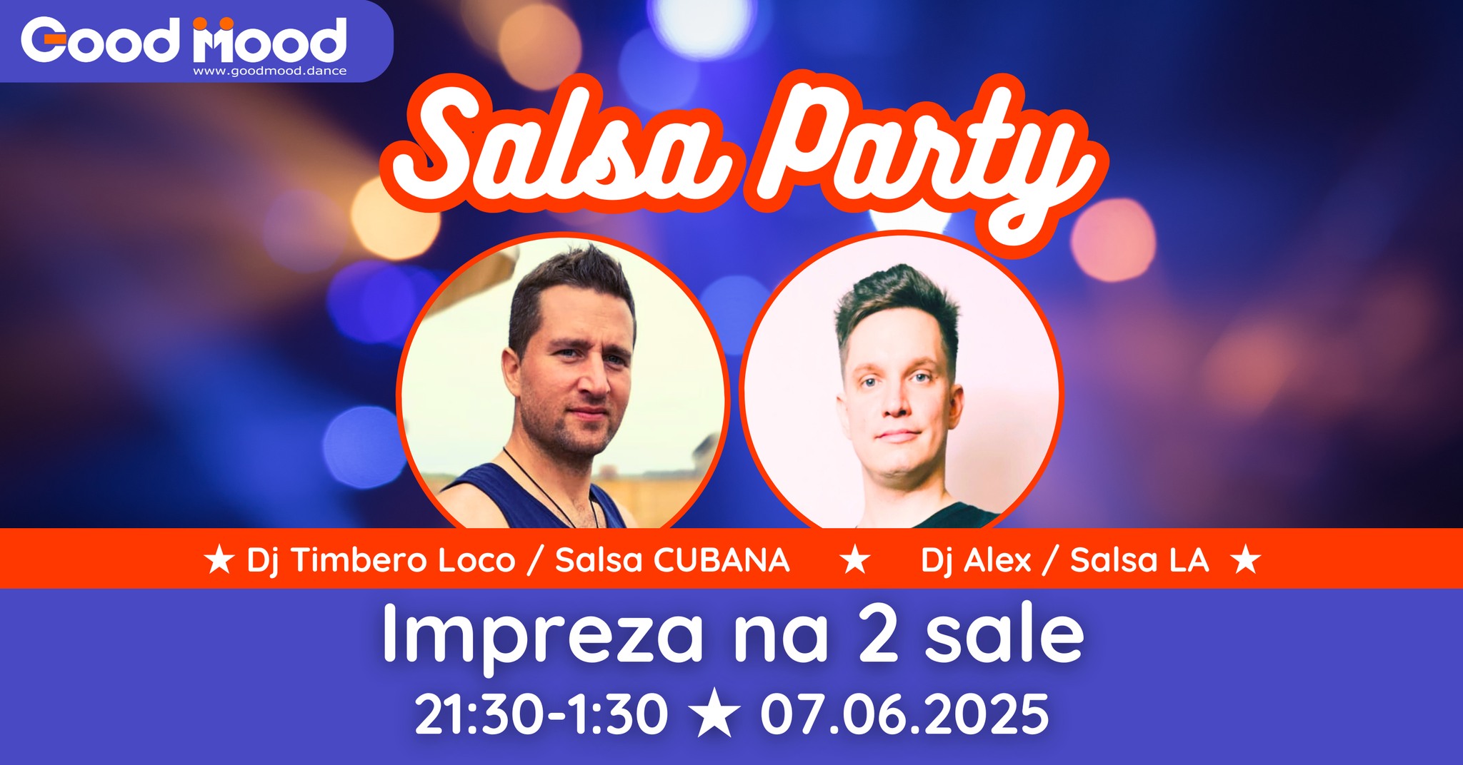 SALSA PARTY CUBANA LA 2 SALE ★ IMPREZA w GOOD MOOD ★