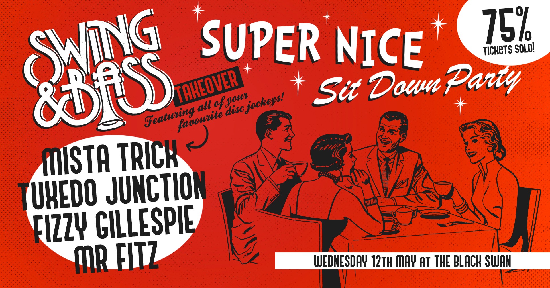 Father Funks Super Nice Sit Down Party Swing & Bass Takeover