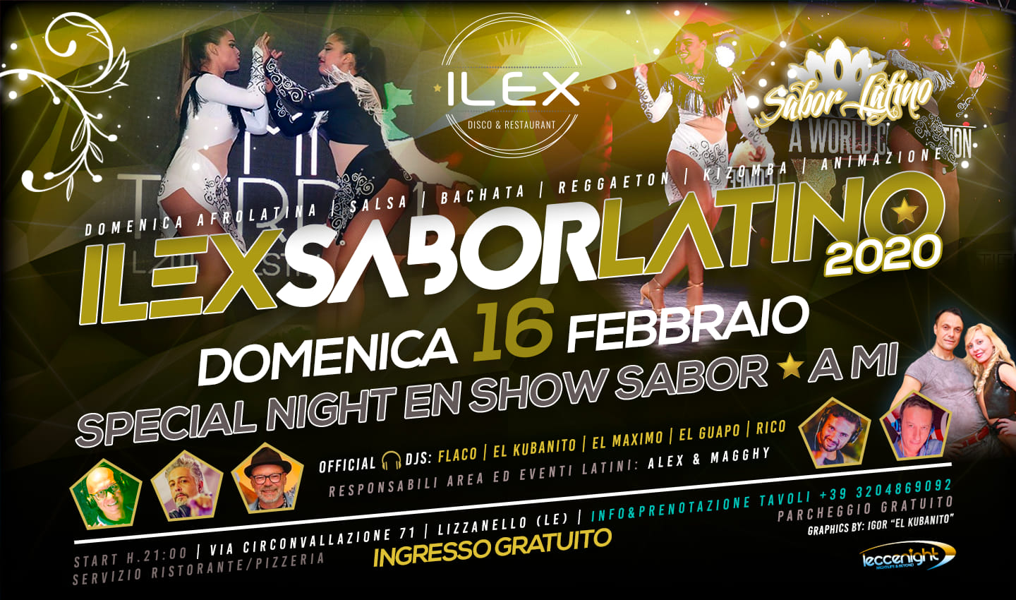 La Domenica ILEX SABOR LATINO Disco&Restaurant