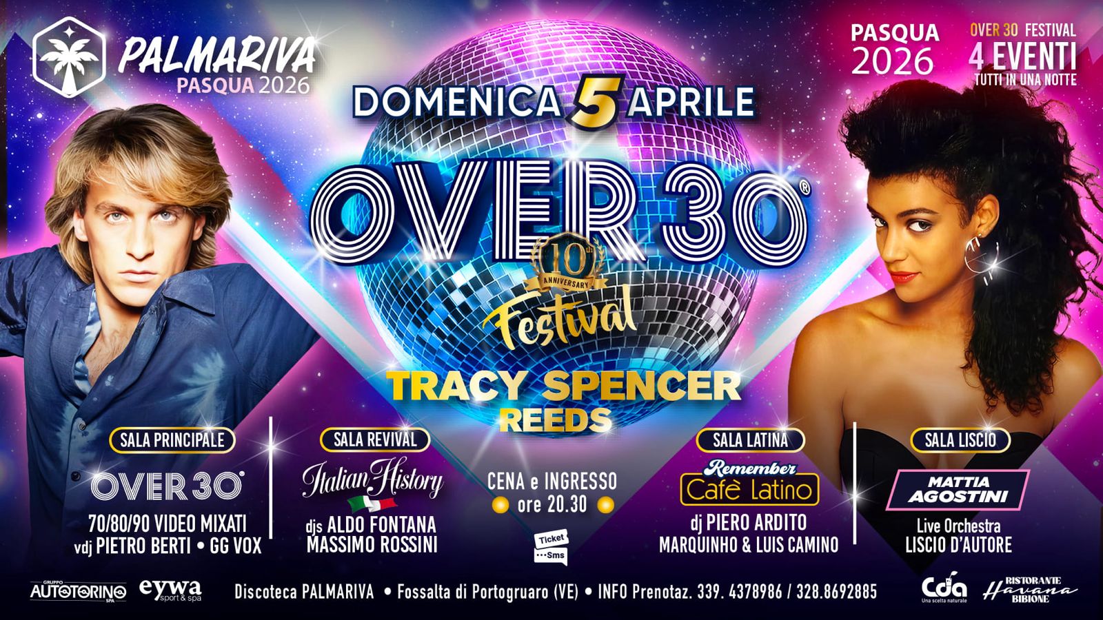 OVER 30 presso PALMARIVA 10° Anniversary