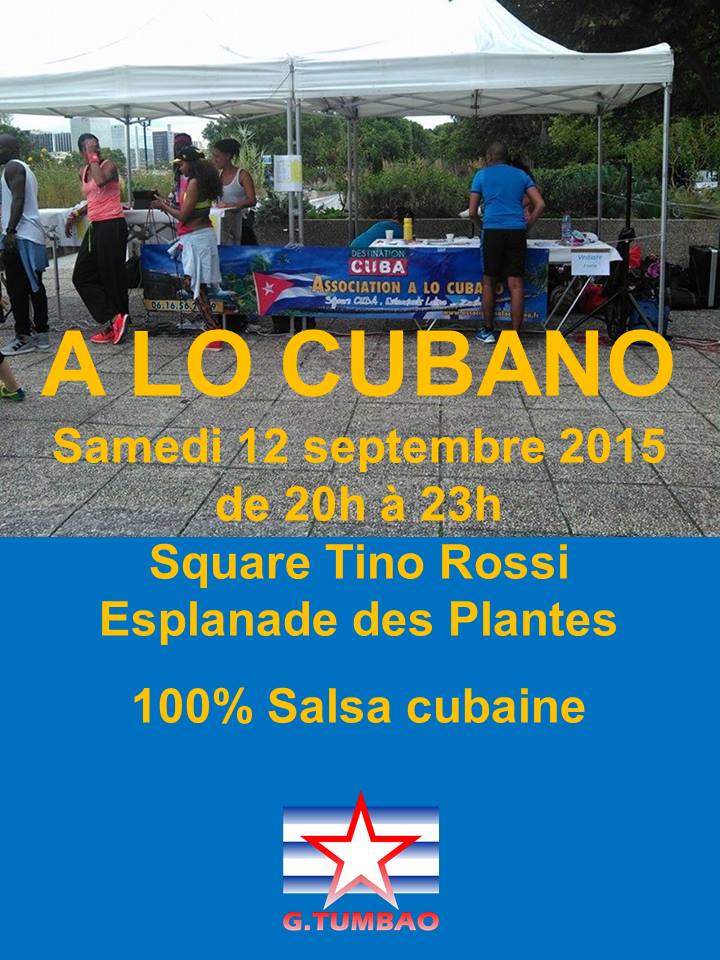 100% Salsa cubaine sur les quais de Seine