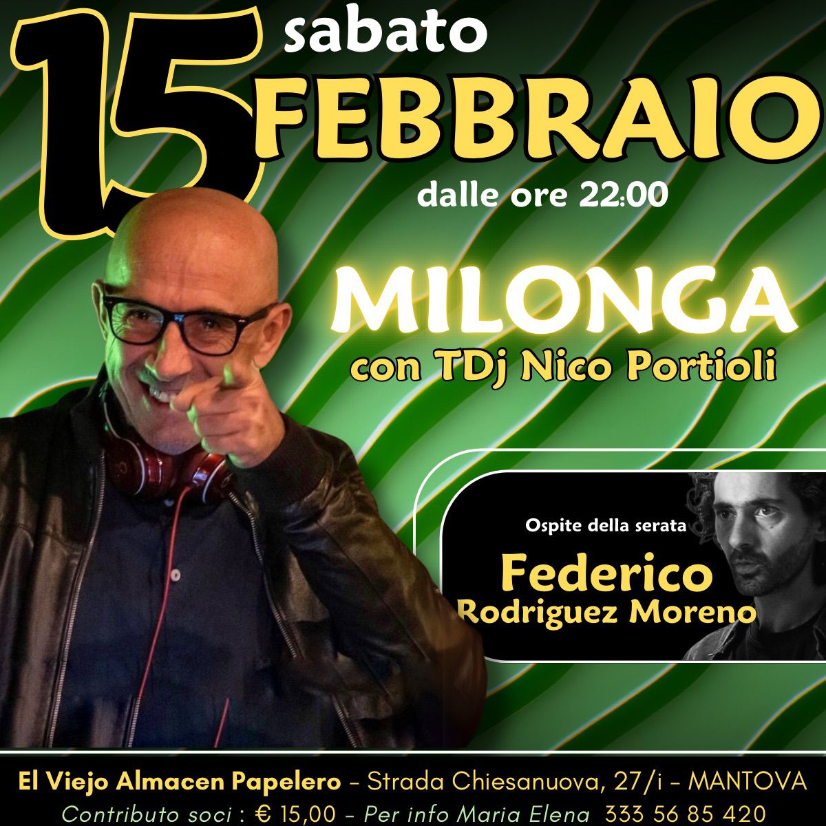 Milonga con gli amici di Ocho Adelante in occasione dello Stage di Federico Moreno