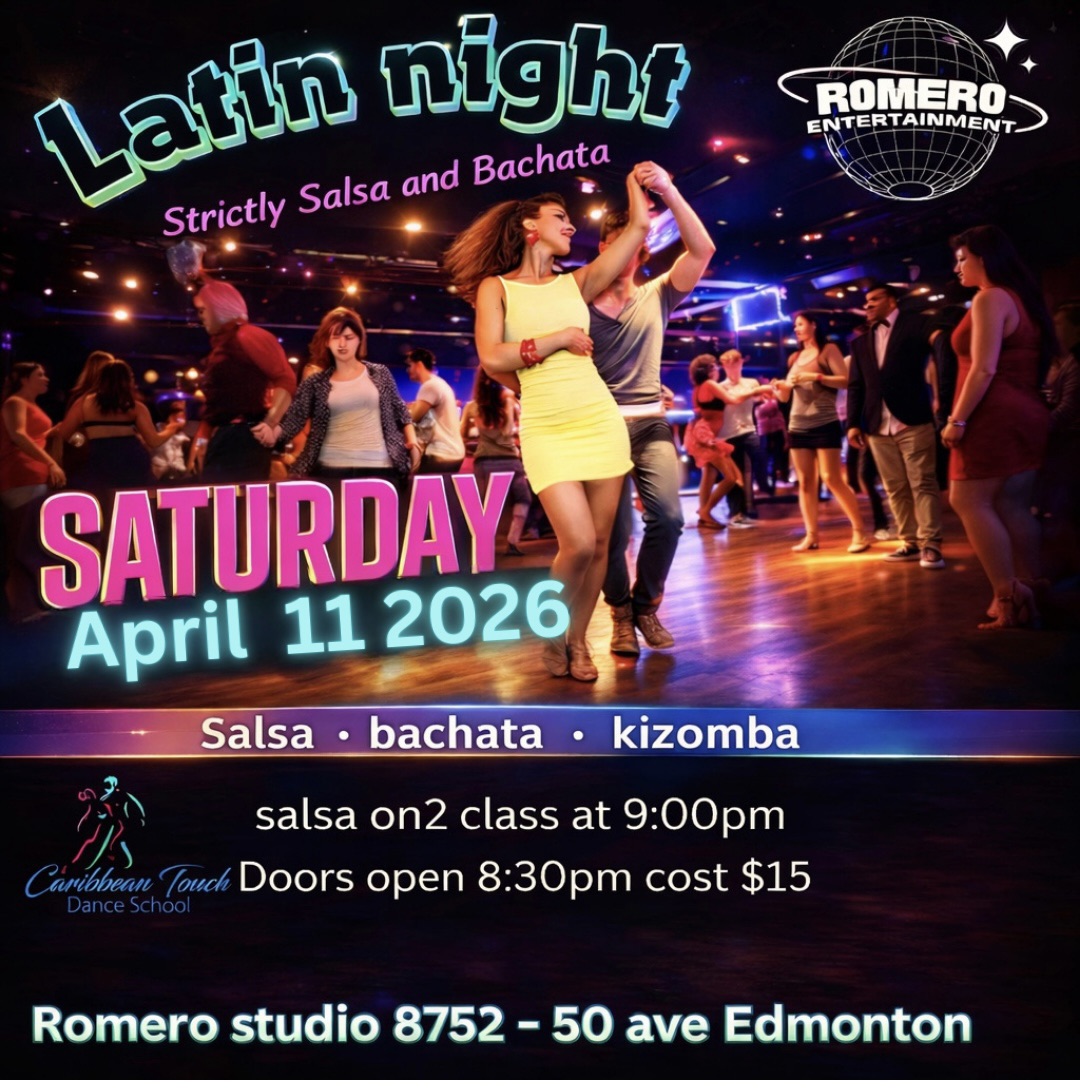 Strictly salsa and bachata party ! At Romero studios !