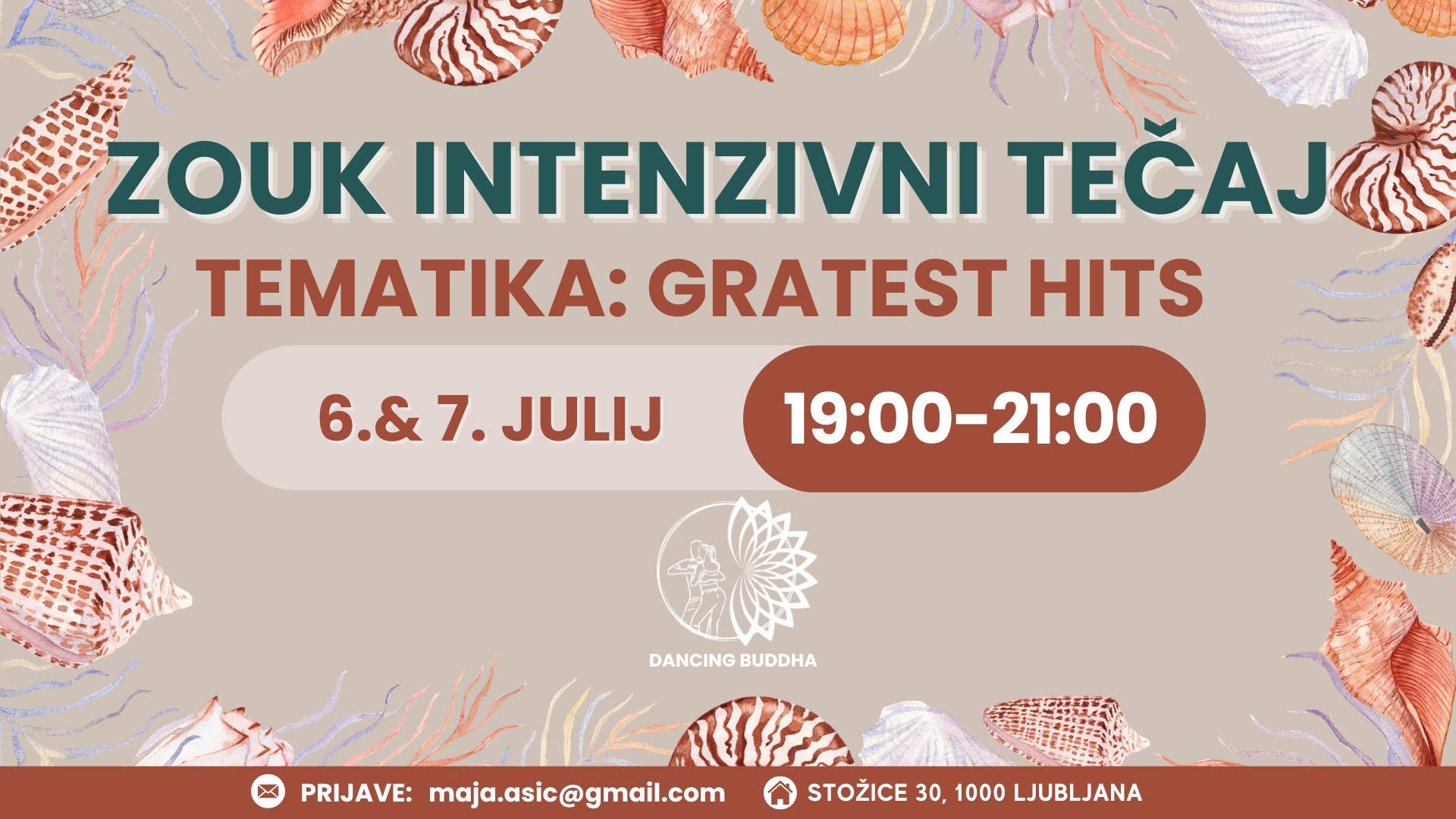 ZOUK INTENZIVNI TEČAJ : GRATEST HITS