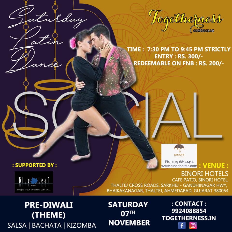 Saturday salsa socials